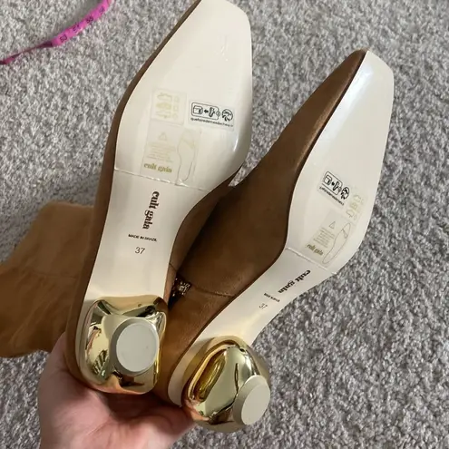 Cult Gaia sculpted heel boots. 7