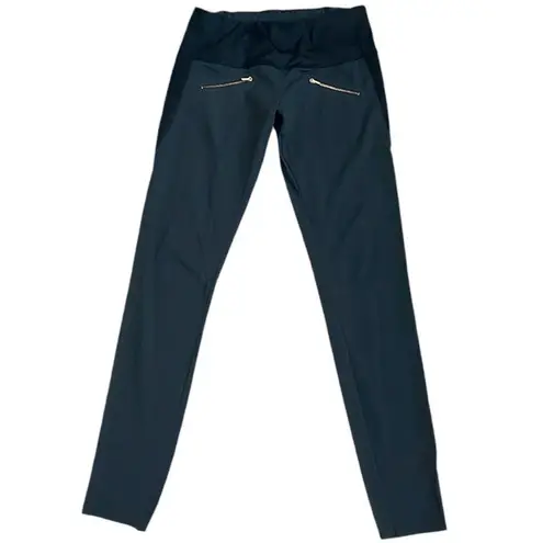 ADAY Black Throw And Roll Leggings Size Small MSRP 145.00