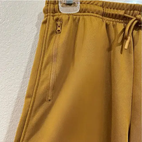 Urban Outfitters Standard Cloth Mustard Tapered Track Pants Size Medium Yellow