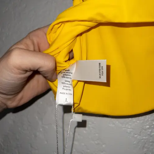 ANDIE NWT Sunbeam Yellow The Newport Swimsuit Top Size Large