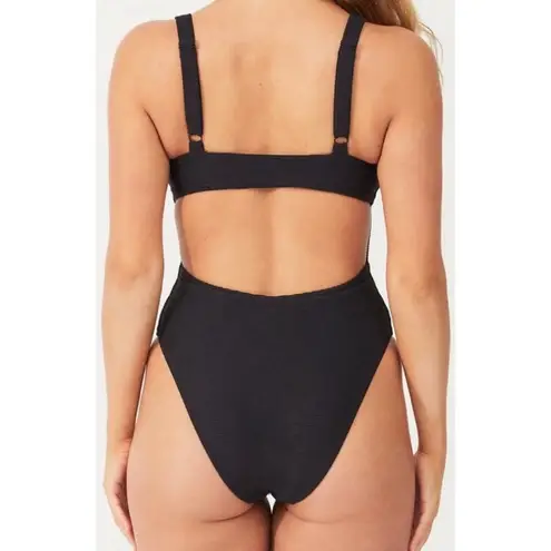 Zulu & Zephyr Signature Bikini One Piece Swimsuit in Black 4 - Image 3