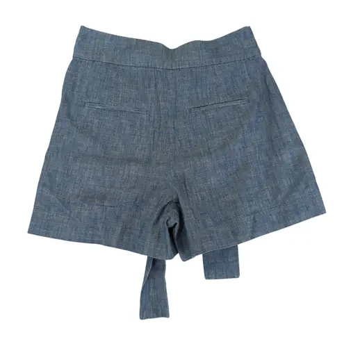 J.Crew Tie Waist Short Chambray G5309 High
