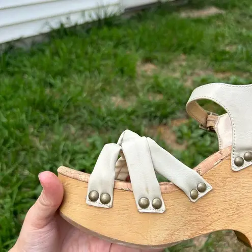 Kork-Ease - Korks‎ Women's Dawson Wedge Platform Sandals Off White Size 8