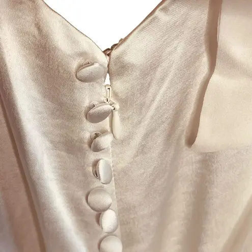 For Love & Lemons Cora Bridal Gown Dress White Size M