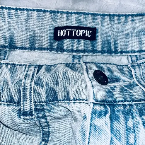 Hot Topic  Indigo Denim Chain Joggers Sz 3 NWT