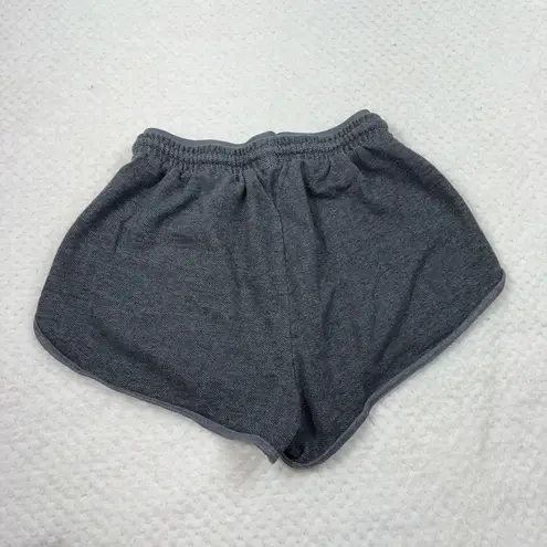 Gymshark  Women's Gray Layered Dual Band Waistband Gray Sweat Shorts XS Running - Image 4