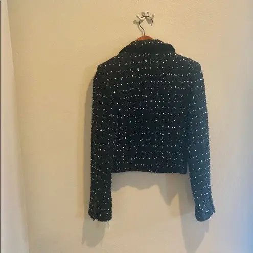 Cynthia Steffe black waist length jacket XSP