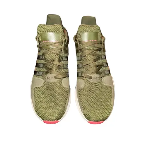 Adidas EQT Support ADV AC7998 Olive Green Pink Sneakers Size 6.5 Women’s Shoes