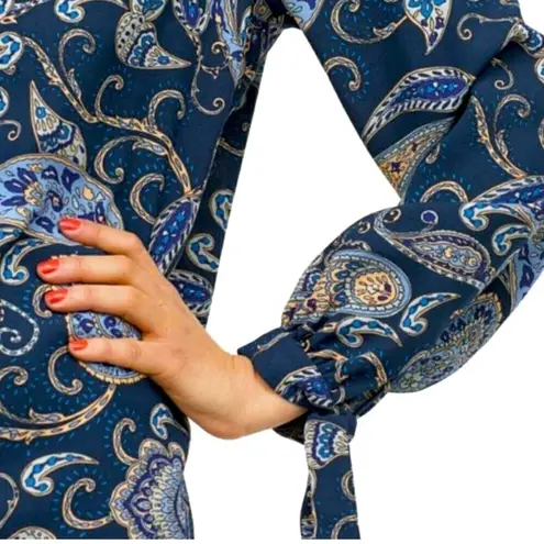 H&M  Paisley Shift Dress size 10