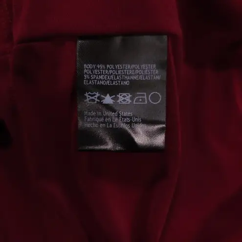 BHLDN NWT Anthropologie Mendoza Dress Burgundy Red Sz 8