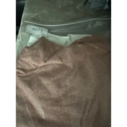 J Jill Shirt Womens Crew Neck Long Sleeve Pink White Faux Layer Top Size XL