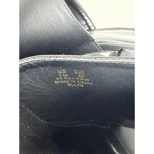 Circus by Sam Edelman Sam Edelman Shoes Ollyn Circus NY Black Platform Sandals Heels Size 8.5 Slip On