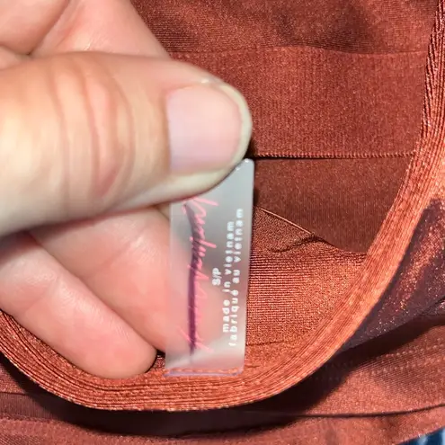 NWOT! Free People Shine Bright Crop Orange