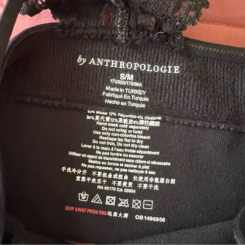 Anthropologie  Women's Bra Black Vest Size S