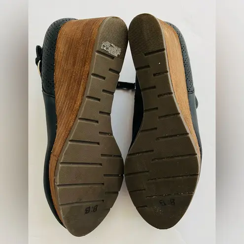 Dr. Scholl’s Elegant Black Suede Wedge Booties with Cushioned Sole Size 10