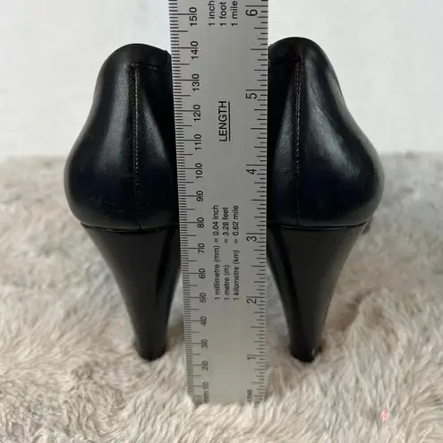 Ecco  Women's Black Heels Pumps Shoes Leather Size 39