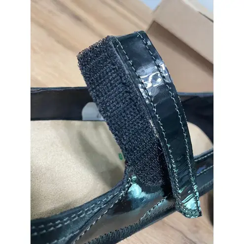 Naot Kirei Mary Jane Black Suede Leather Combo Size 10/11 US 41 EU NIB Versatile