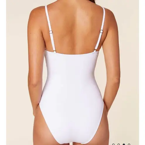 ANDIE The Amalfi One Piece Swimsuit White Size S NWT minimalist