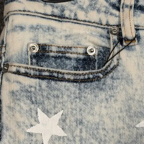 Rossano Perini Skinny Star Print Jeans Size 29