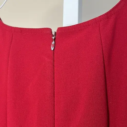 Elizabeth and James RTR Red Rooney Flare Dress Size 4