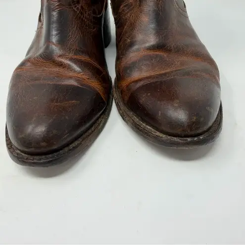 FREEBIRD by Steven Salt Distressed Cognac Western Boots Women’s Size 10 - Image 8