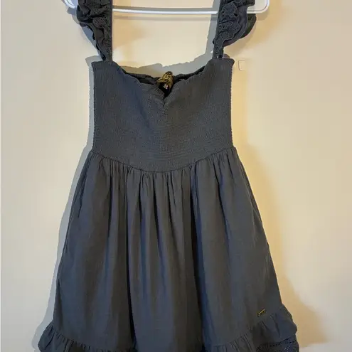 Superdry Green Off-Shoulder Sundress