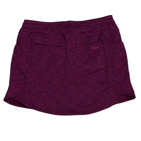 Kuhl Skort Women's X-Small Red Pink Skirt Pockets Drawstring Hiking Outdoors