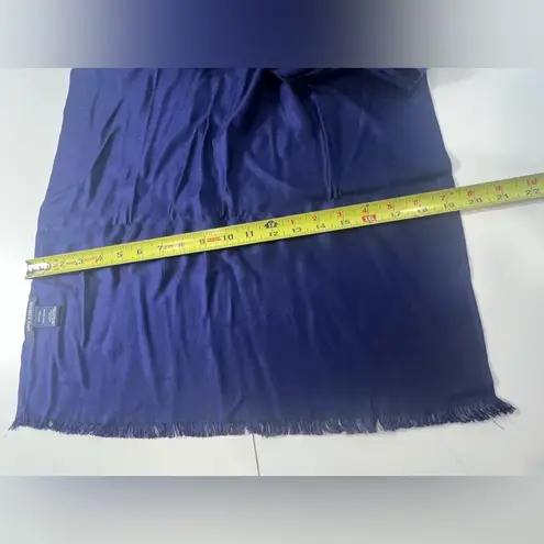 Max edition Navy Blue Scarf Lightweight Wrap buttery soft NWOT 72inches long