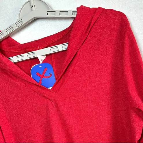 Expert Brand Hooded Top Women's XL 2XL Red Performance Lightweight Hoodie New Size 2X