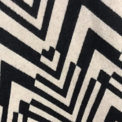 Principles by Ben de Lisi clasp chevron print blazer coat size 14p Black - Image 13