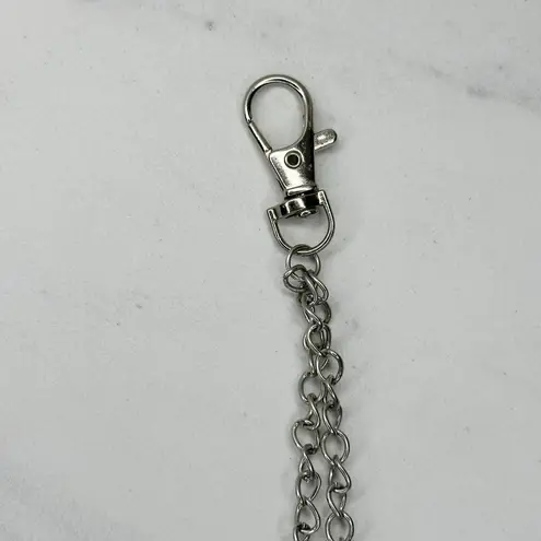 Silver Tone Double Strand Chain Pants Chain Wallet Chain 19.75" ✨