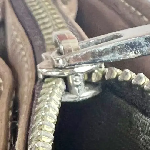 Carolina Herrera Quilted Logo Leather Wallet