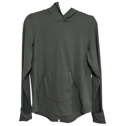 Universal Standard Game Steffi Pullover Hoodie in Green - Size 2XS (M)