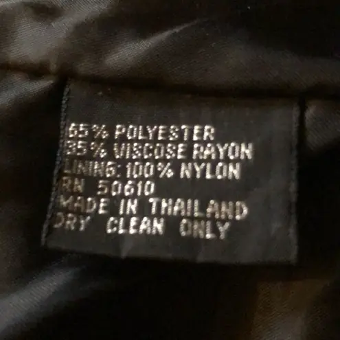 Kasper ASL Petite Retro Short Sleeve Vintage 1990s Y2K Blazer 4