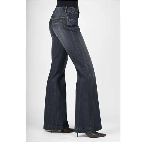 Stetson NEW 214 City Trouser Jeans Wide Leg Women's Size 14 Regular Western NWT