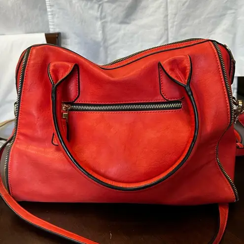 Urban Expression Urban Expressions Red Certified Vegan Handbag/Shoulder bag/Crossbody