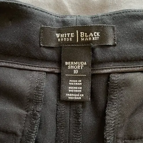 White House | Black Market  Black Bermuda Shorts Sz 10 EUC #6184