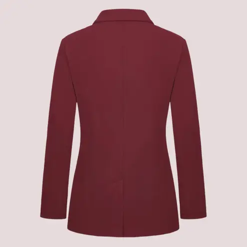 NWT Wine Red One Button