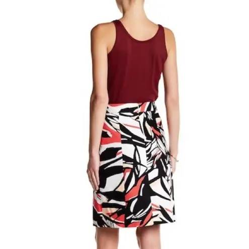 Hugo Boss Boss  Viphima Print A-line Women’s Skirt Size 6 Fully Lined