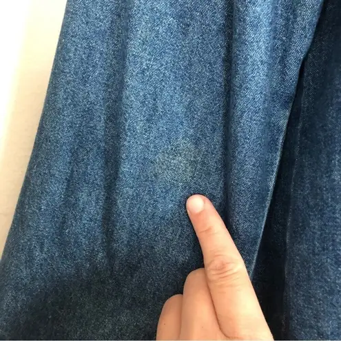 Vintage City Girl Sport Denim Beaded Three Piece Skirt Top Jacket Set Outfit Blue Size 10