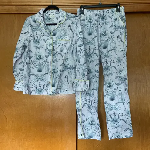 The Lazy Poet Emma Seahorses & Friends Lila Long Pajama Set Size Medium