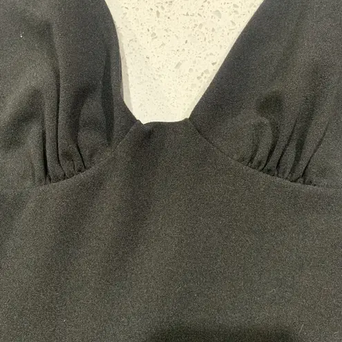 MadRag Size S Jumpsuit Y2K Black Tuxedo Stripes Track Fashion Snap Legs Women’s