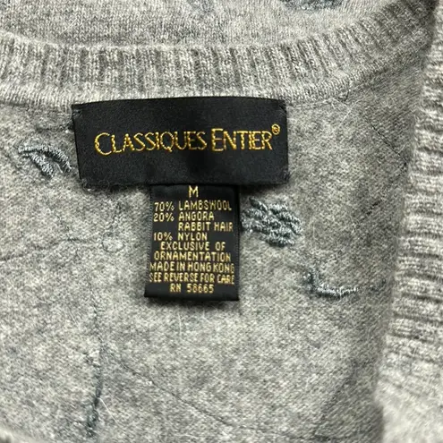 Classiques Entier Classique entier lambs wool angora rabbit blend sweater vest size medium