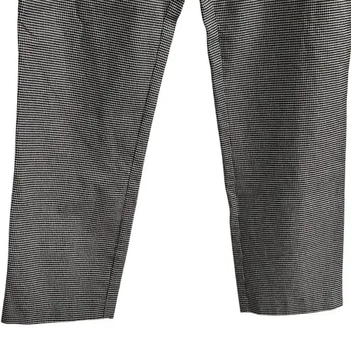 Hilary Radley Women's XL Black White Pull-On Pants High Rise Casual Stretchy