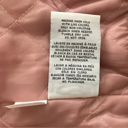 Miss London Jacket Coat Pink Olive Black Quilted Camouflage Bomber Coat Large