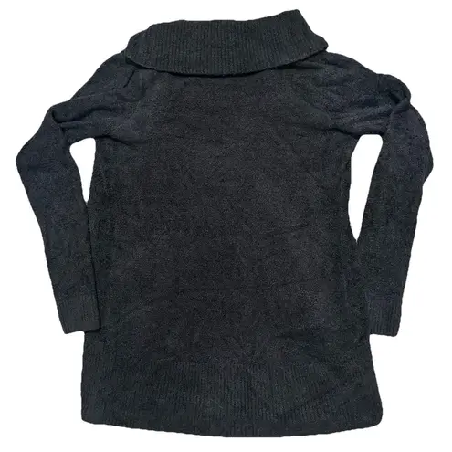 Barefoot Dreams  CozyChic Lite Circle Cardigan S Black Sweater Loungewear Casual