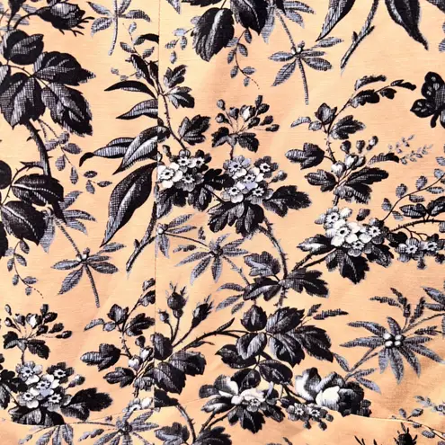 Kate Hill Woman Linen Blazer Size 22W Floral Career Professional Business Office