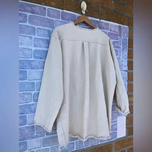 Tribe Kelley Fray Oversized Jacket Size XL