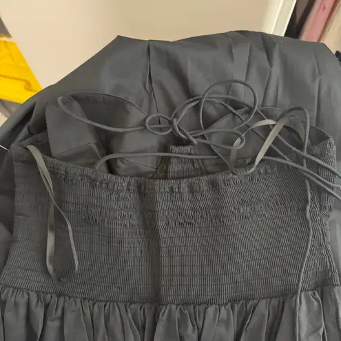 STAUD Landry Black Maxi Dress Size L