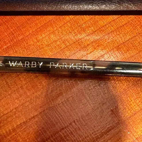 Warby Parker Birch/Gray Tortoise Eyeglasses with Case LOUISE 189 55-16-140